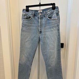 Citizens of Humanity, Charlotte Crop High Rise Straight (Size 28)